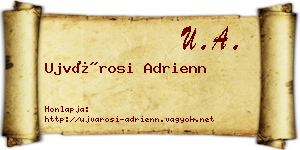 Ujvárosi Adrienn névjegykártya